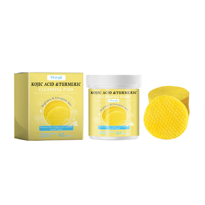 Hoygi Turmeric Kojic Acid Cleansing Pads Daily facial cleansing, gentle skin care, Pics & Things
