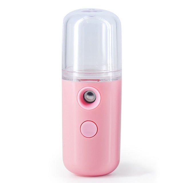 Nano Mist Facial Sprayer Beauty Instrument USB Face Steamer Moisturizing Beauty - Pics & Things