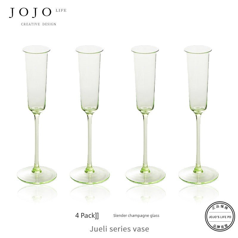 Jojo's L. Pd. Clever. Wine Set Goblet Crystal - Pics & Things