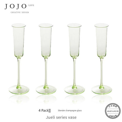 Jojo's L. Pd. Clever. Wine Set Goblet Crystal - Pics & Things