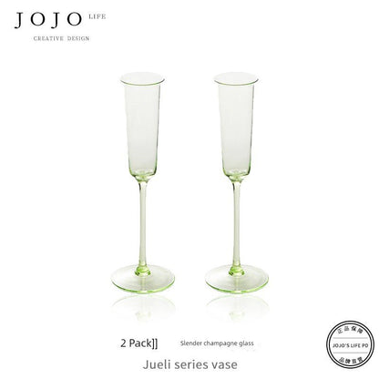 Jojo's L. Pd. Clever. Wine Set Goblet Crystal - Pics & Things
