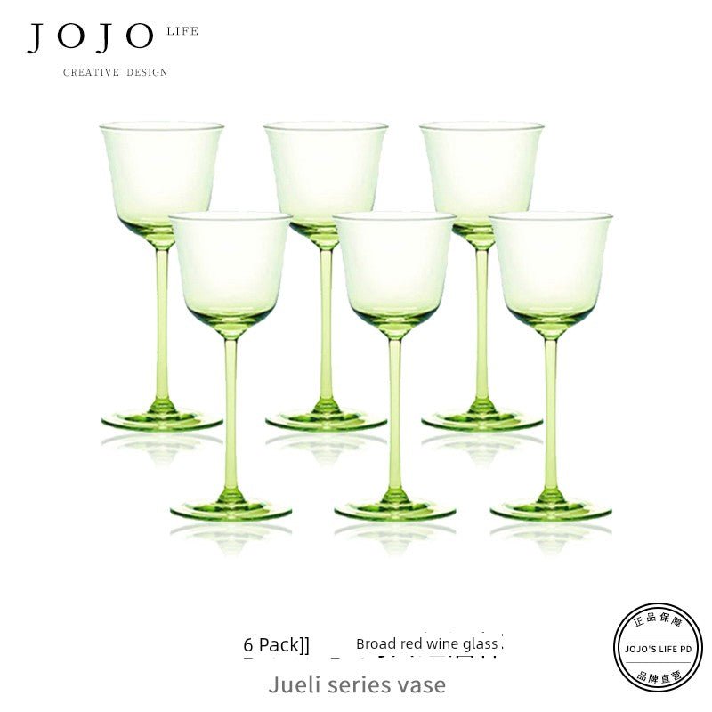 Jojo's L. Pd. Clever. Wine Set Goblet Crystal - Pics & Things