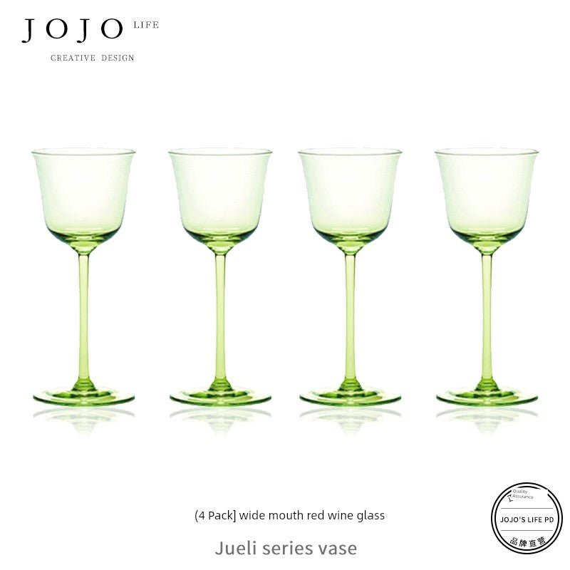 Jojo's L. Pd. Clever. Wine Set Goblet Crystal - Pics & Things