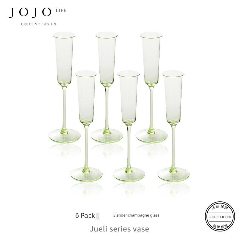 Jojo's L. Pd. Clever. Wine Set Goblet Crystal - Pics & Things