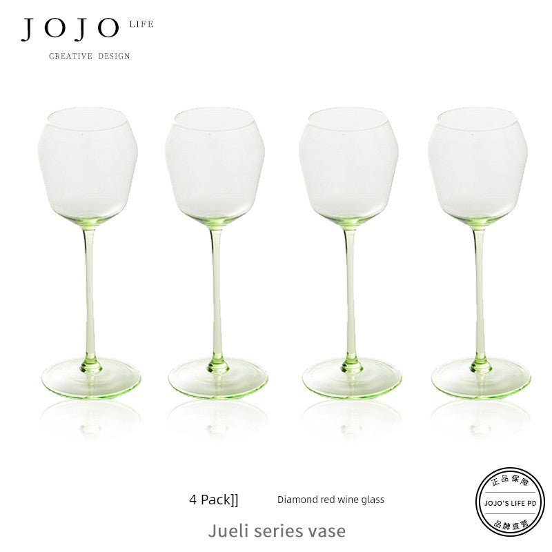 Jojo's L. Pd. Clever. Wine Set Goblet Crystal - Pics & Things
